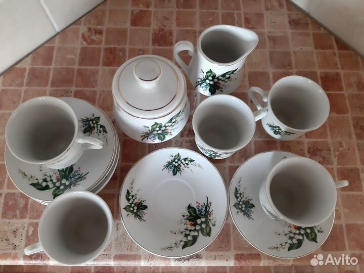 Сервиз кофейный (новый)