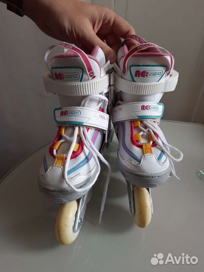 Роликовые коньки детские раздвижные р26-31