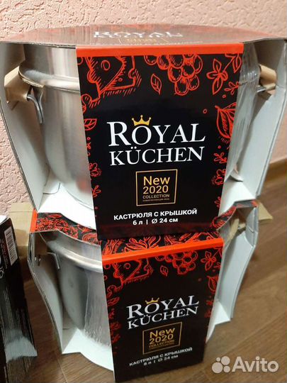 Кастрюли сковородки