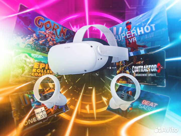 Активация, обновление Oculus Quest 2/3 + Много игр