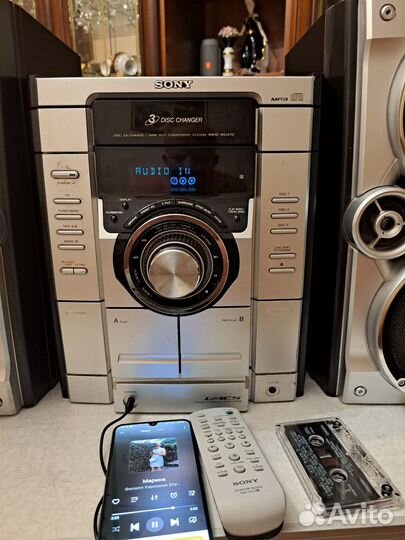 Музыкальный центр sony.это супер крутая сонька