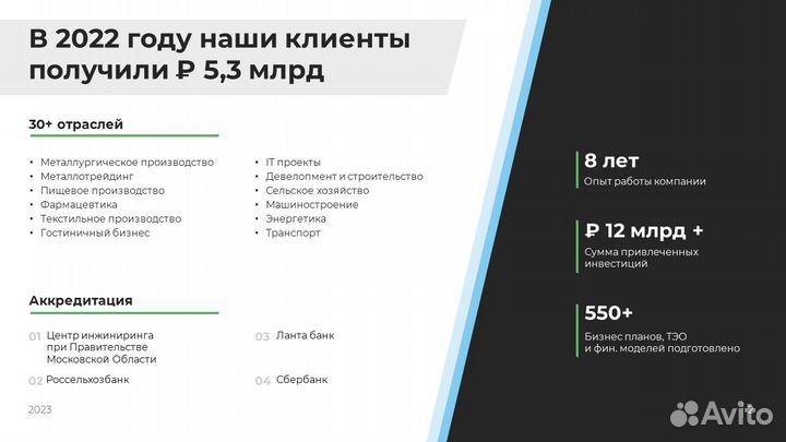 Профессиональная подготовка бизнес плана и тэо