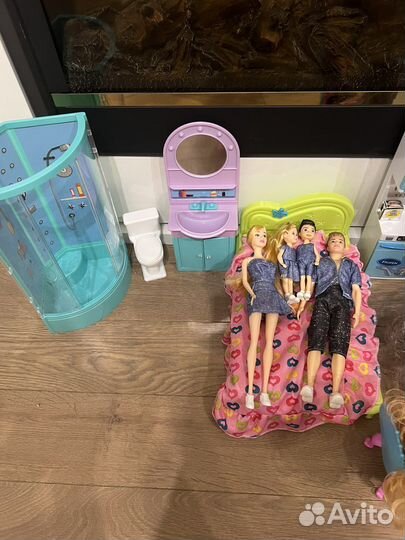 Игровой набор для девочки,куклы и аксессуары