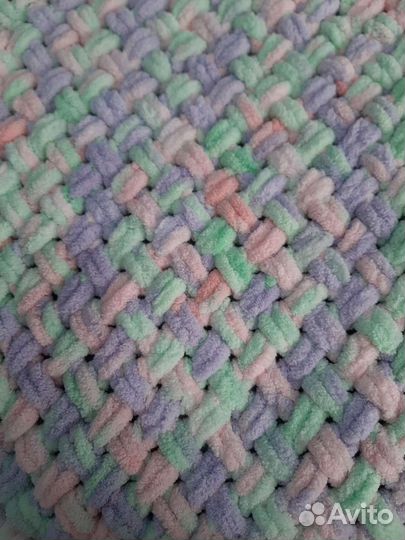 Плед детский плюшевый
