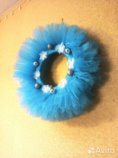 Венок из фатина