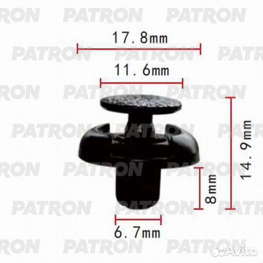 Patron P37-0008 Клипса пластмассовая Lexus Toyota