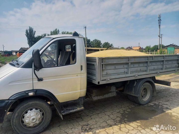 Доставка песка, чернозёма, щебня