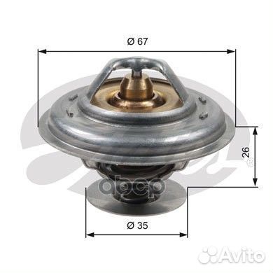 Термостат TH13287G1 (7412-10217) TH13287G1 Gates