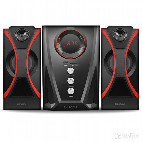 Акустика 2.1 Ginzzu GM-407