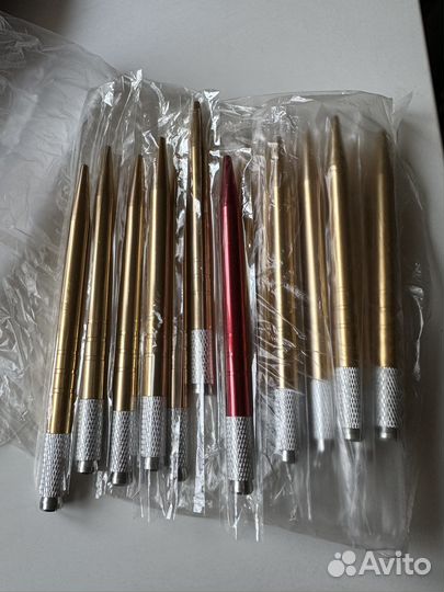 Ручка + иглы для микроблейдинга