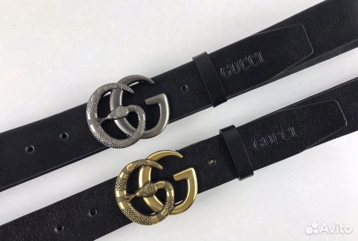 Ремень gucci кожаный
