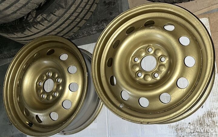 Штампованные диски 6хR15/5x100/57.1