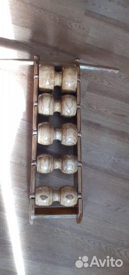 Массажер и тренажёр для спины