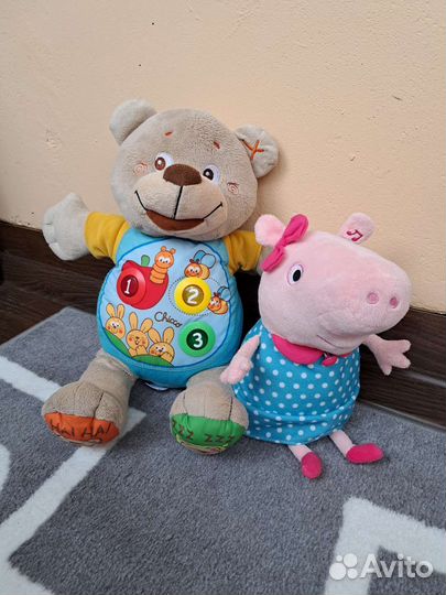 Мягкие музыкальные игрушки из мультиков