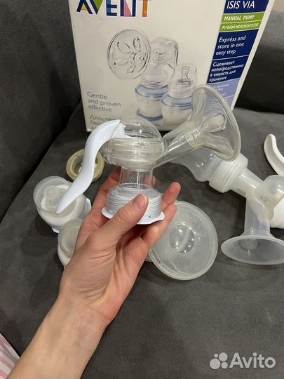 Молокоотсос ручной avent philips
