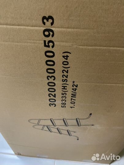 Лестница для каркасного бассейна