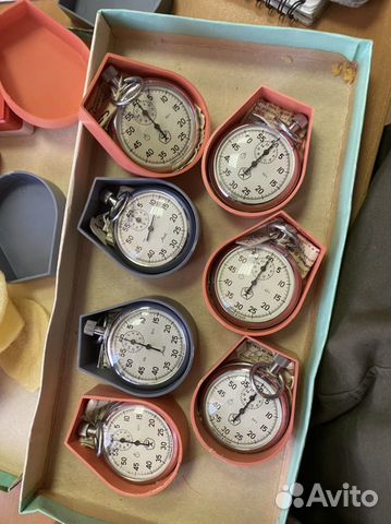 Секундомер агат СССР, новый с хранения