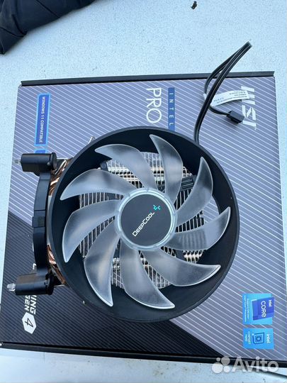 Комплект MSI pro h610m-e ddr4 / i3-12100f