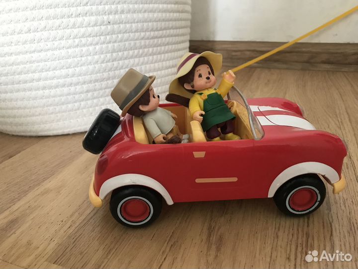 Игровой набор кабриолет Monchhichi с фигурками