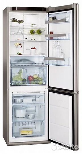 Холодильник AEG S 83200 CM серебристый