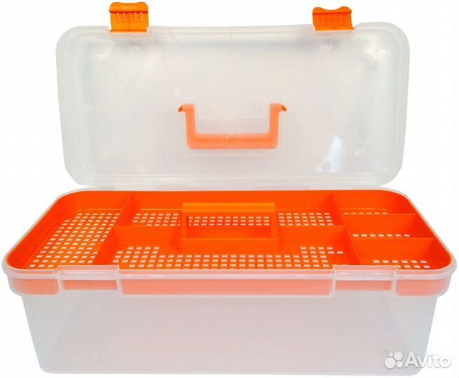 Ящик для инструмента 411х182х172мм тек.А.тек