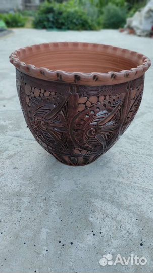 Керамические кашпо горшки