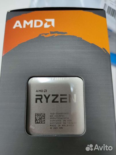 Процессор Ryzen 7 5800X3D+ материнка