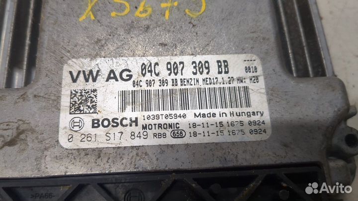 Блок управления двигателем Audi A3 (8V), 2019