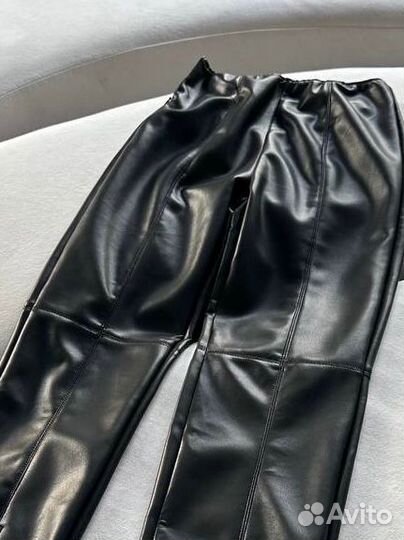 Брюки кожаные Loro Piano