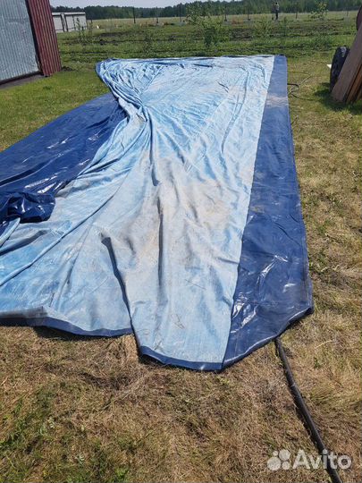 Тент прорезиненный