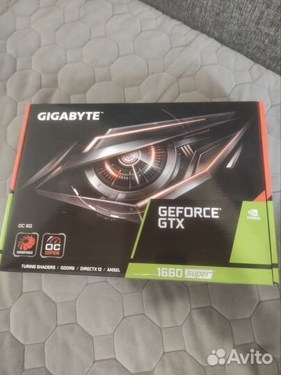 Видеокарта gtx 1660 super 6gb