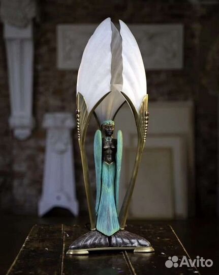 Эксклюзивная дизайнерская Лампа скульптура Сирена
