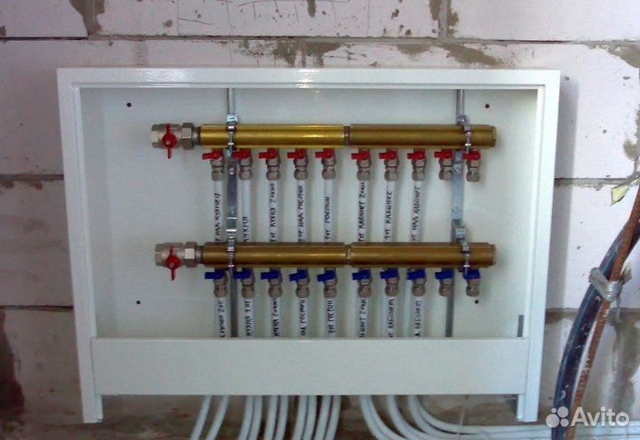 Отопление, тёплый пол работаю сам