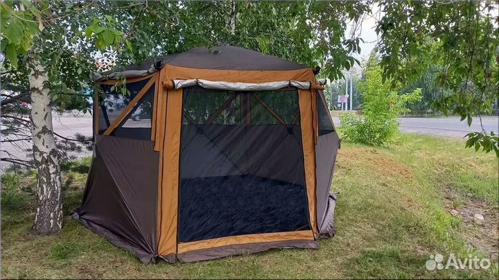Палатка шатер автомат быстросборный с полом