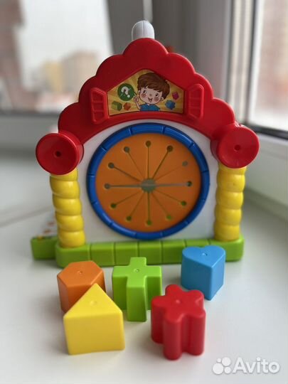 Сортер-бизиборд Домик со светом и звуком