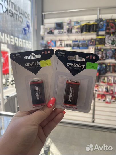 Батарейки крона