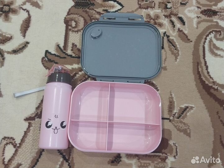 Ланчбокс и бутылочка