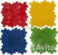 Игровой детский коврик массажный ортопедический