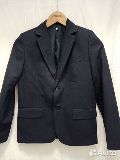 Школьный пиджак для мальчика 140см