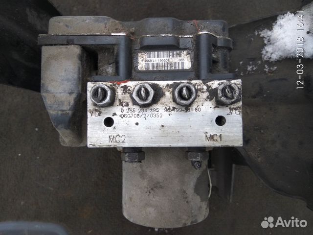 Блок абс на Ситроен С4 2009 года