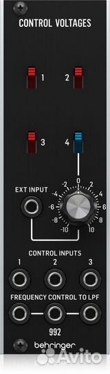 Аналоговый модуль Behringer 992 control voltages
