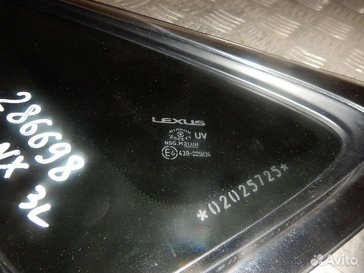 Стекло кузовное глухое левое, Lexus (Лексус) -NX