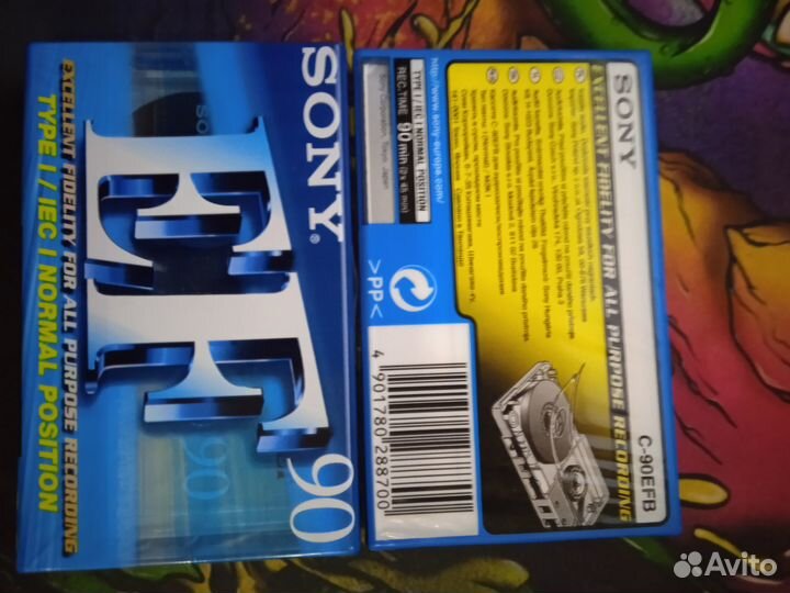 Магнитофонные кассеты Япония. Новые в упаковке