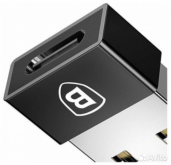 Адаптер Baseus Exquisite USB Type-C - USB 2.4A