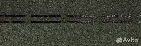 Коньково-карнизная черепица Зеленая