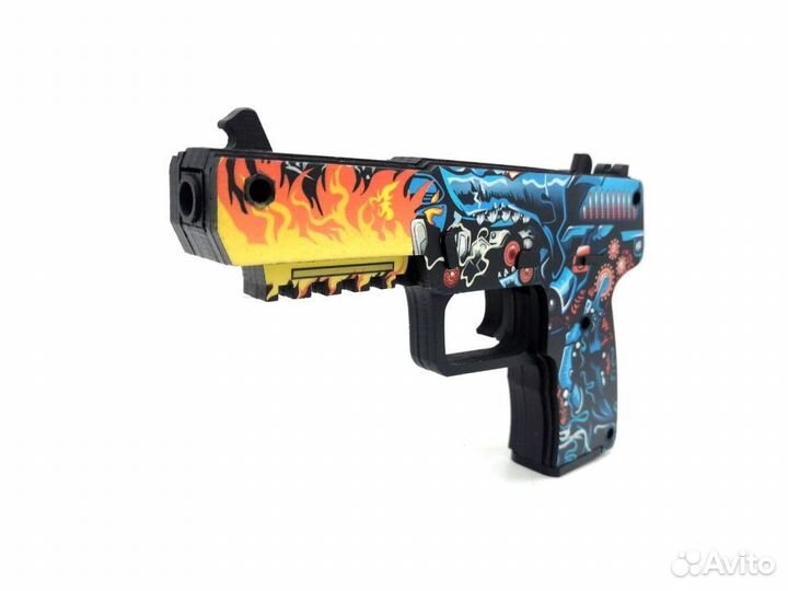 Деревянный пистолет Файв Севен Кибер-Акула Mod.1