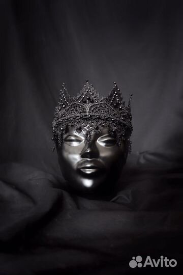 Ободок-корона ручной работы