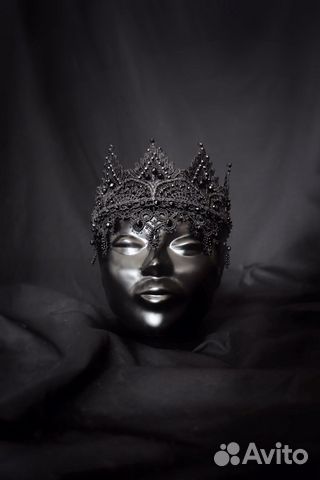 Ободок-корона ручной работы