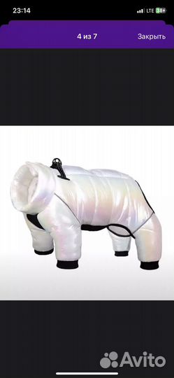 Комбинезон для собак