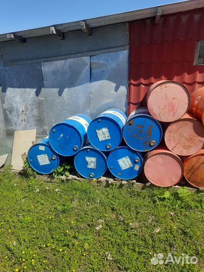 Бочка 200 литров металлическая